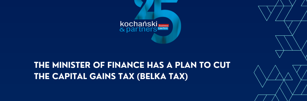 Belka tax cut and what this means for companies
